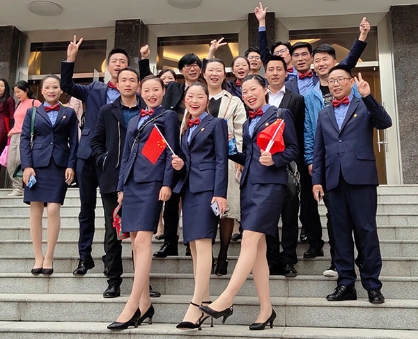 克柔丝服饰丨京山康泽眼科医院工作服定制案例