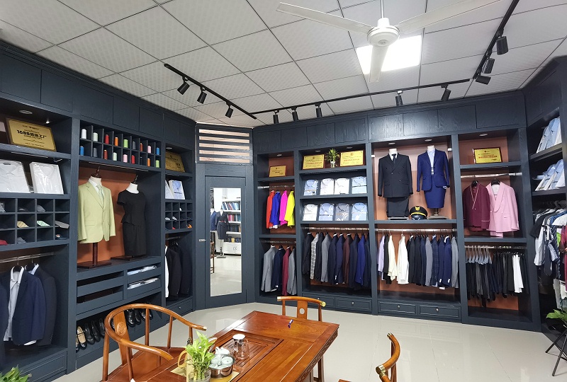 武汉克柔丝服饰的样衣间