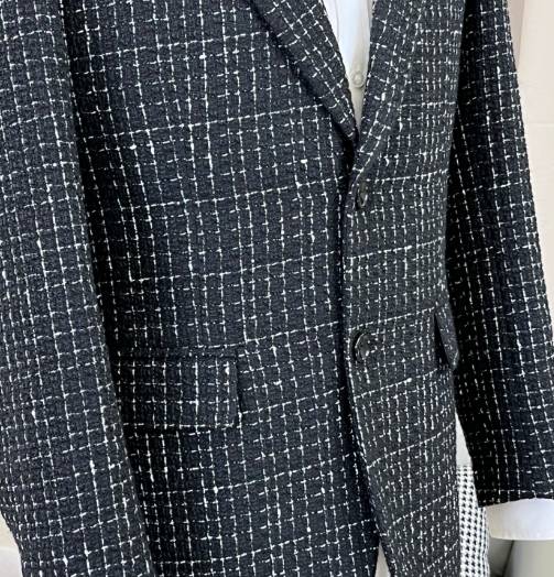 千鸟格西装定制